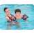 Child wearing Bestway Ultimate Spiderman Arm Floats in a swimming pool
