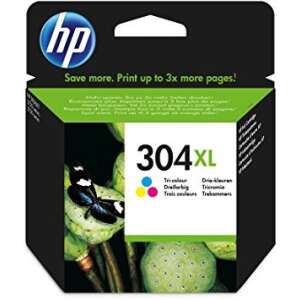 HP 304XL Tri-color Ink Cartridge - Printer supply