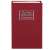 Piros könyv széf a "The New English Dictionary" címmel a borítón