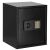 Springos black metal security safe with digital lock