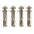 Springos metal safe mounting bolts