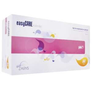 ZARYS Nitril Vizsgálókesztyű - Rózsaszín - M - 100 db