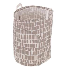 Organizer basket laundry basket for toys clothes brown