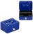 Springos blue cash box with coin tray