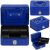 Springos blue metal cash box collage