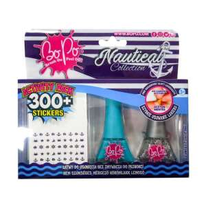 Bo-Po 2 mini lakk + 300 db köröm matrica