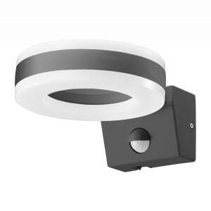 Lampă de perete exterioară Howlit LED 20W cu senzor de mișcare, gri - Lămpi cu senzor de mișcare