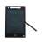 8.5 inch LCD writing tablet with stylus, black, for drawing, writing, and note-taking