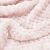 Textured pink plush blanket
