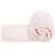 Springos pink blanket, 200x220cm, soft and cozy, rolled up