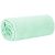 Rolled Springos green fleece blanket, 160x200 cm, easy storage