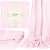 Springos Lovely blanket, pink, 160x200cm, extra soft, chevron pattern, double-sided