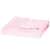 Springos Lovely blanket, pink, 160x200cm, extra soft, chevron pattern, folded