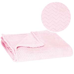 Springos pink blanket, 130x180cm, soft and cozy, perfect for cuddling - Blanket