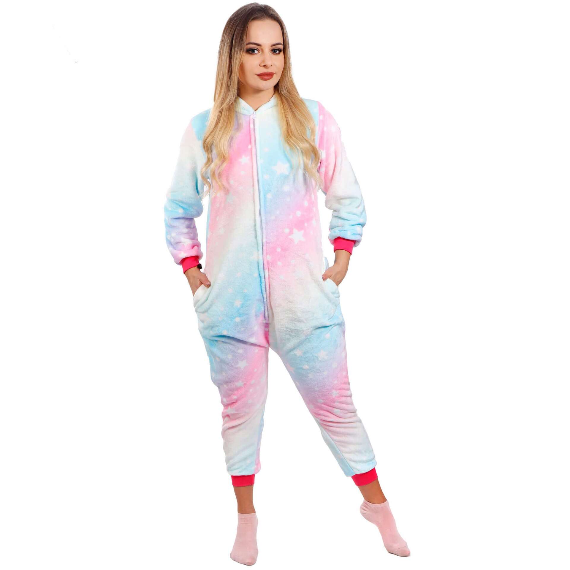 Springos Egyszarvú kigurumi pizsama, M méret