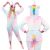 Springos Unicorn Kigurumi Pajama front and back