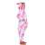 Side view of Springos Unicorn Kigurumi Pajama, size 130-140