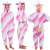 Springos Kigurumi pyjamas #blue-pink 51859926
