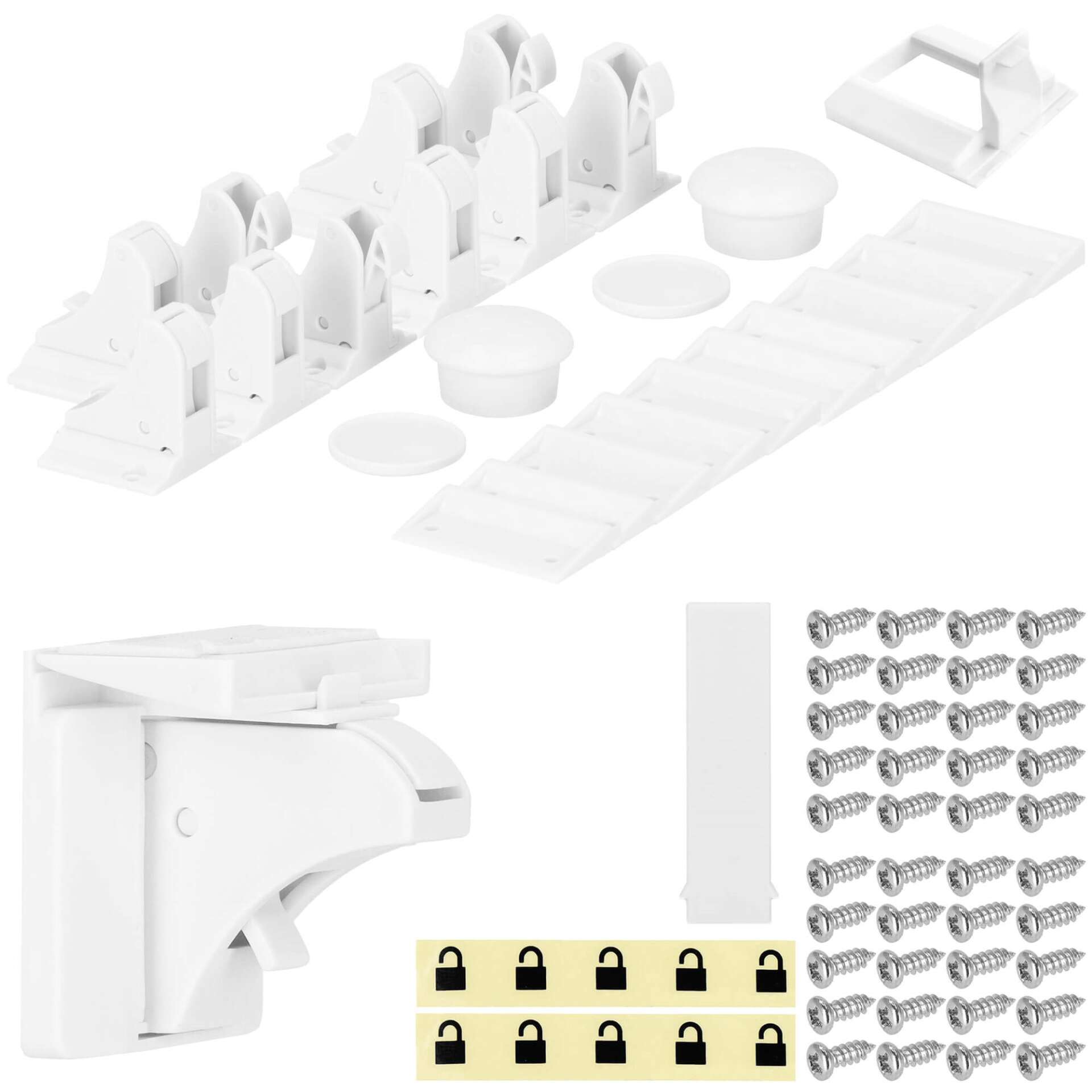 Springos cabinet și sertar de blocare a sertarului 13pcs
