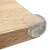 Springos clear corner protector on wooden table