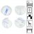 Springos Corner Protectors for Furniture - 4 pcs. 51860165