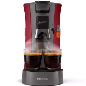 Philips Senseo Select CSA230/91 Párnás Filteres Kávéfőző, Vörös-szürke 56449506 Kávéfőzők