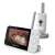 Philips AVENT SCD923/26 video baby monitor showing baby in crib