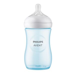 Philips AVENT Natural Response 260ml blue baby bottle - Babies & Toddler
