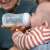 Baby feeding with Philips Avent Natural Response 260ml baby bottle