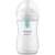 Philips Avent Natural Response 260ml baby bottle with AirFree vent, clear polypropylene, 1 month+