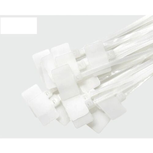 Nylon Kábelkötegelő - Fehér - 100 db - 4x150 mm 131487976 - Kábelkötegelő