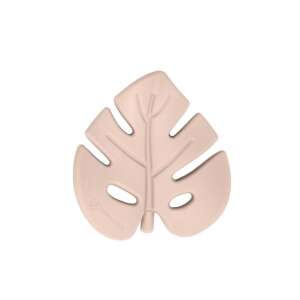 Petite&Mars Take&Match szilikon rágóka, levél forma, Desert Sand szín - Petite&Mars