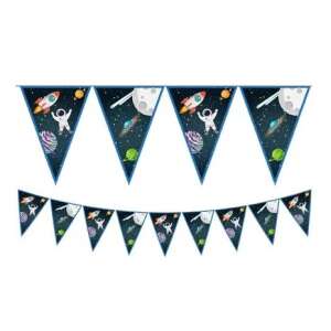 Ghirlandă Űr 2,3 m cu design spațial, rachetă, astronaut și planetă - Accesorii pentru petrecere