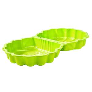 Paradiso Toys zelené dvojité škrupinové pieskovisko 51919047 - Šport a voľný čas