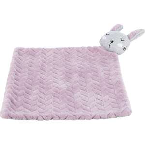 Trixie Junior Blanket takaró nyuszival kölyökkutyáknak (Lila - szürke; 55 x 40 cm)