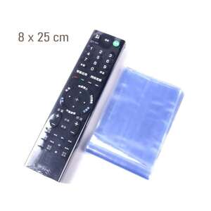 10 pack of clear shrink wrap for remote control protection, 8 x 25 cm - Remote Control