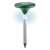 HOME Solar Mole Repellent Stake with LED Light VKS 04, green and silver, solar powered, pest control