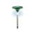 HOME Solar Mole Repellent Stake with LED Light VKS 04, green and silver, solar powered, pest control