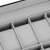 Close-up of the grey velvet interior of the Springos watch box with 10 slots