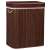 Springos 100L Dark Brown Bamboo Laundry Hamper