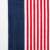 Springos picnic blanket, red, white and blue striped, close-up of fabric
