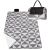 Springos picnic blanket 180 x 220 cm #grey 51942002