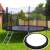 Springos 366cm Black Trampoline Safety Pad Cover