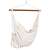 Springos Brazil hanging chair, white