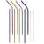 Springos Metal Straws 10 pcs #black-gold 51948901