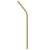 Springos gold stainless steel drinking straw
