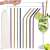Springos Metal Straws 10 pcs #black-gold 51948901