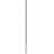 Springos stainless steel straw, straight