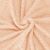 Textured Springos peach blanket with embossed zigzag design