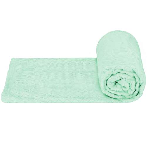 Springos green blanket, 200x220cm, soft and cozy, perfect for cuddling